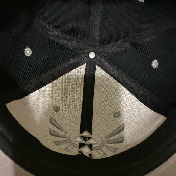 City hunter black and silver adjustable hat - Picture 5 of 7